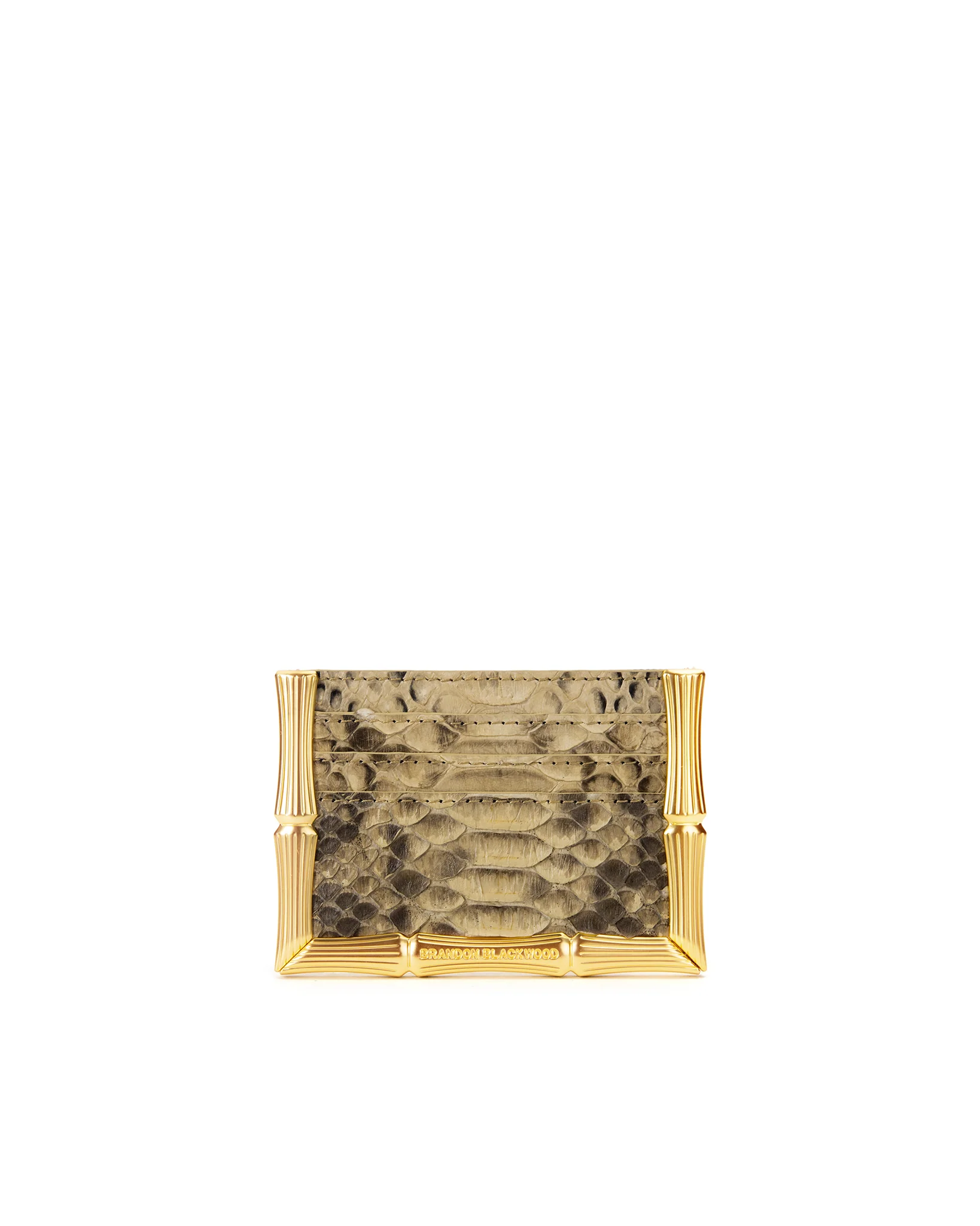 Bamboo B Card Holder
