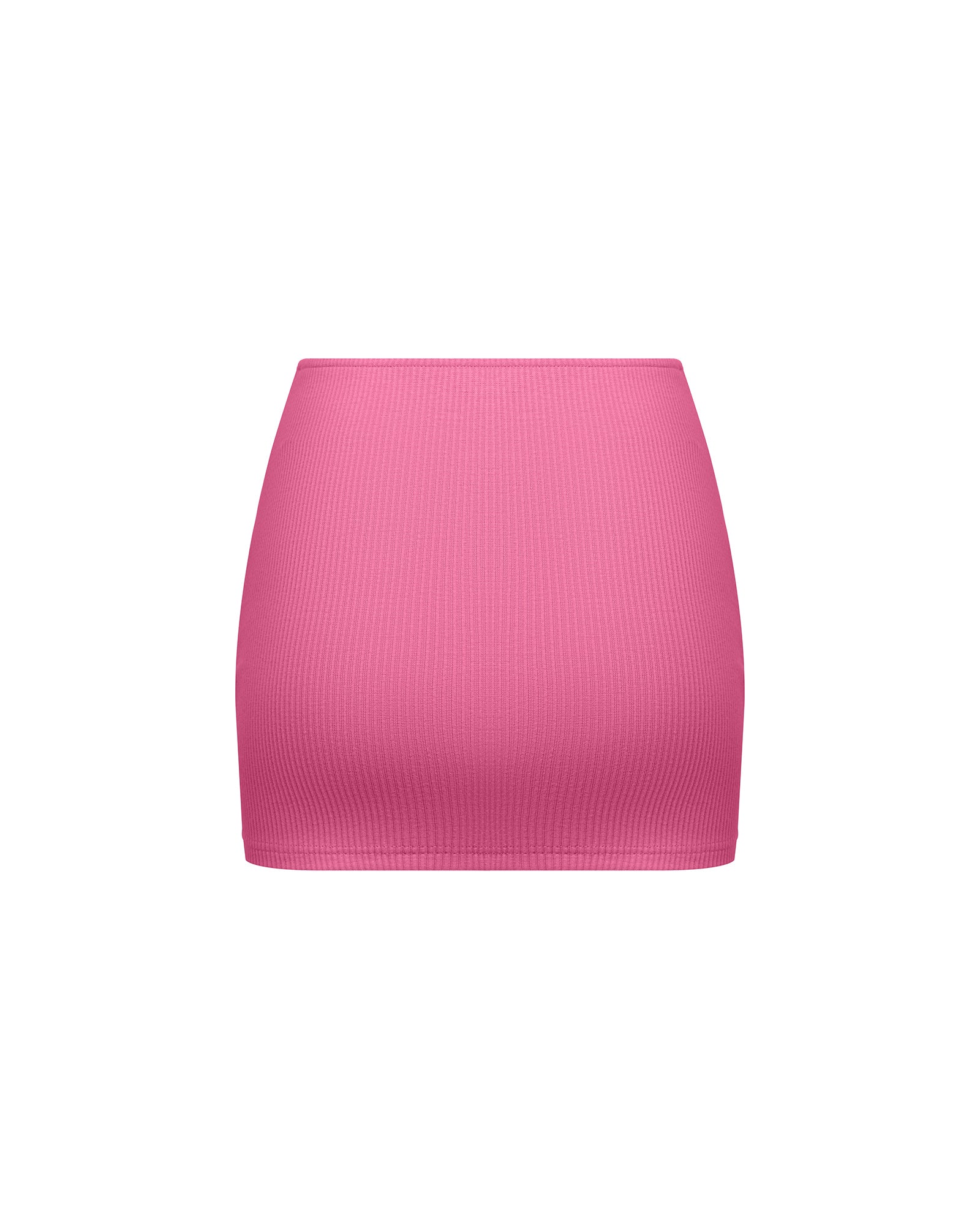 Ribbed Mid Rise Skirt - Image 2