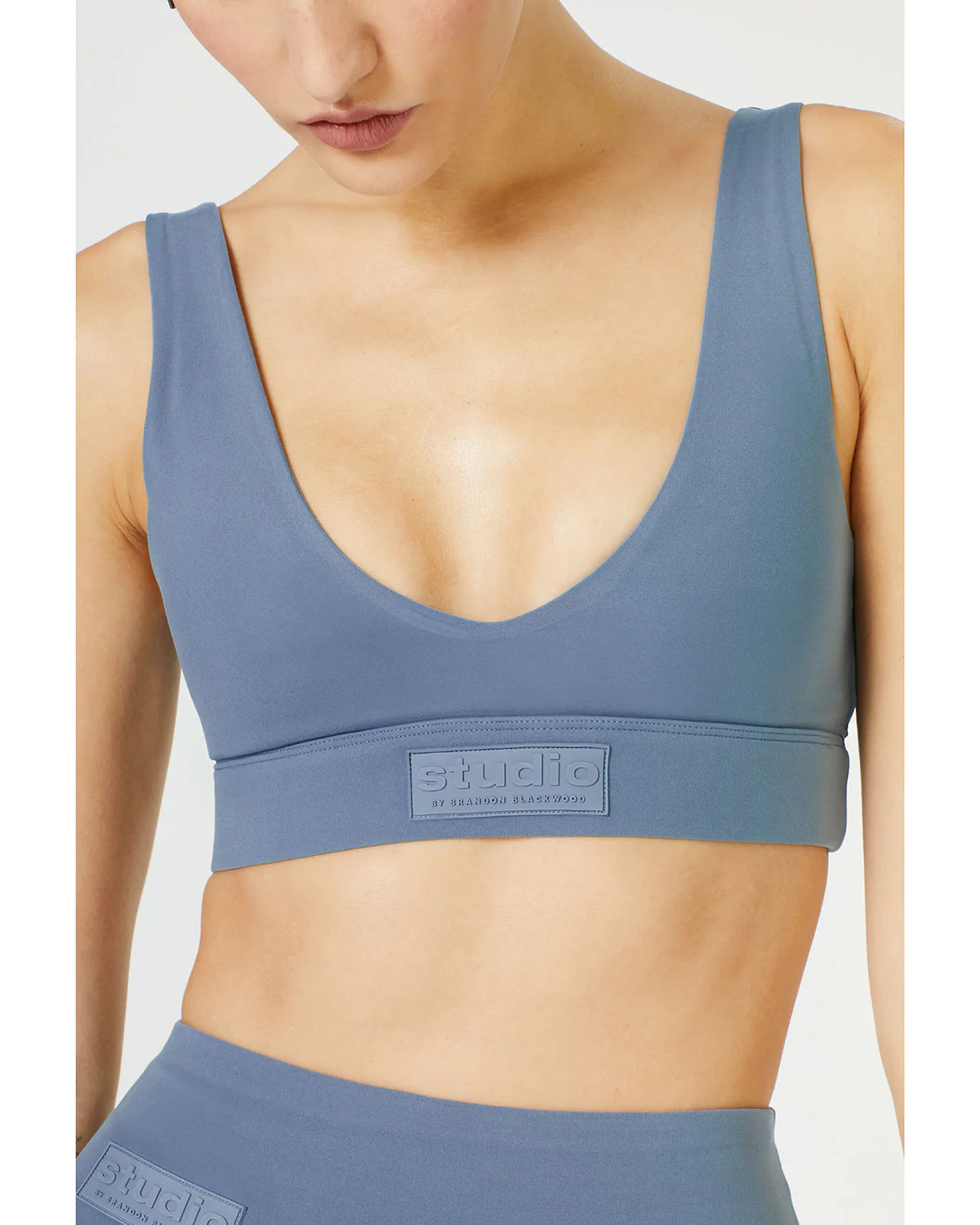 Plunge Neck Yoga Bralette - Image 3