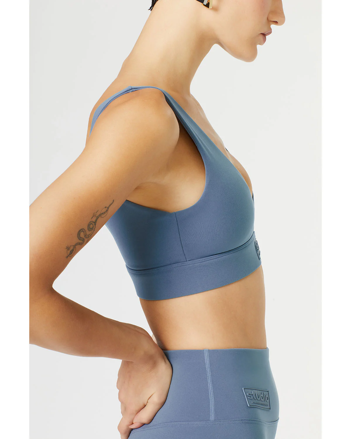 Plunge Neck Yoga Bralette - Image 4