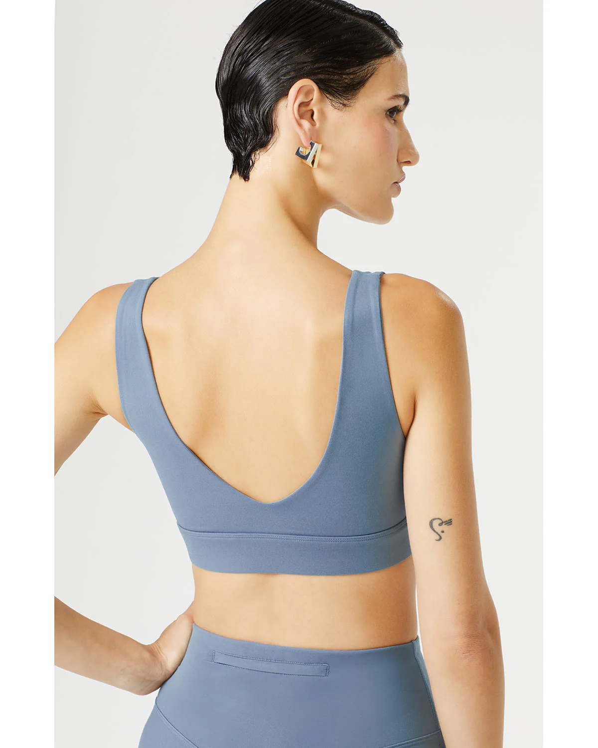 Plunge Neck Yoga Bralette - Image 6
