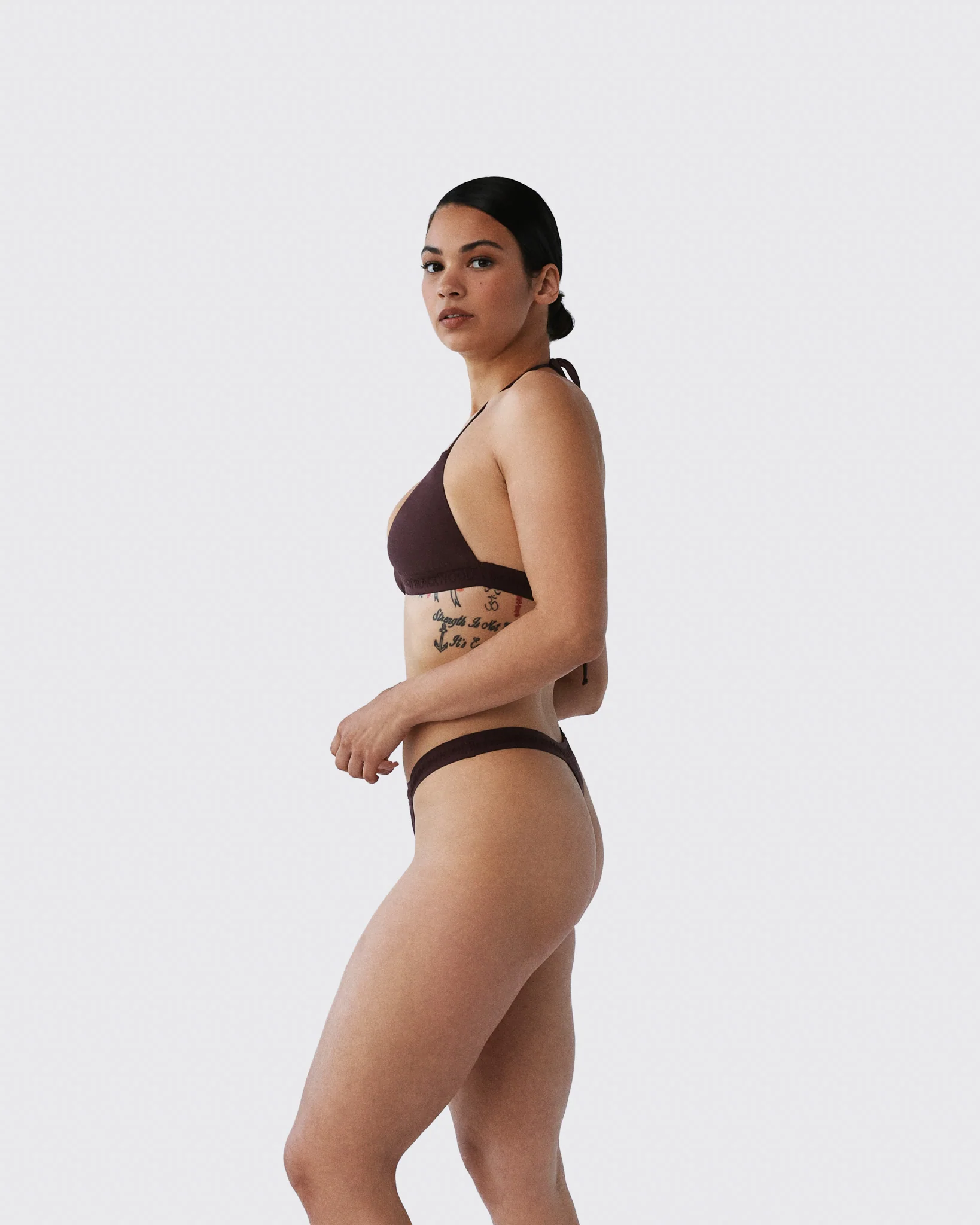 Logo Halter Bikini Top - Image 4