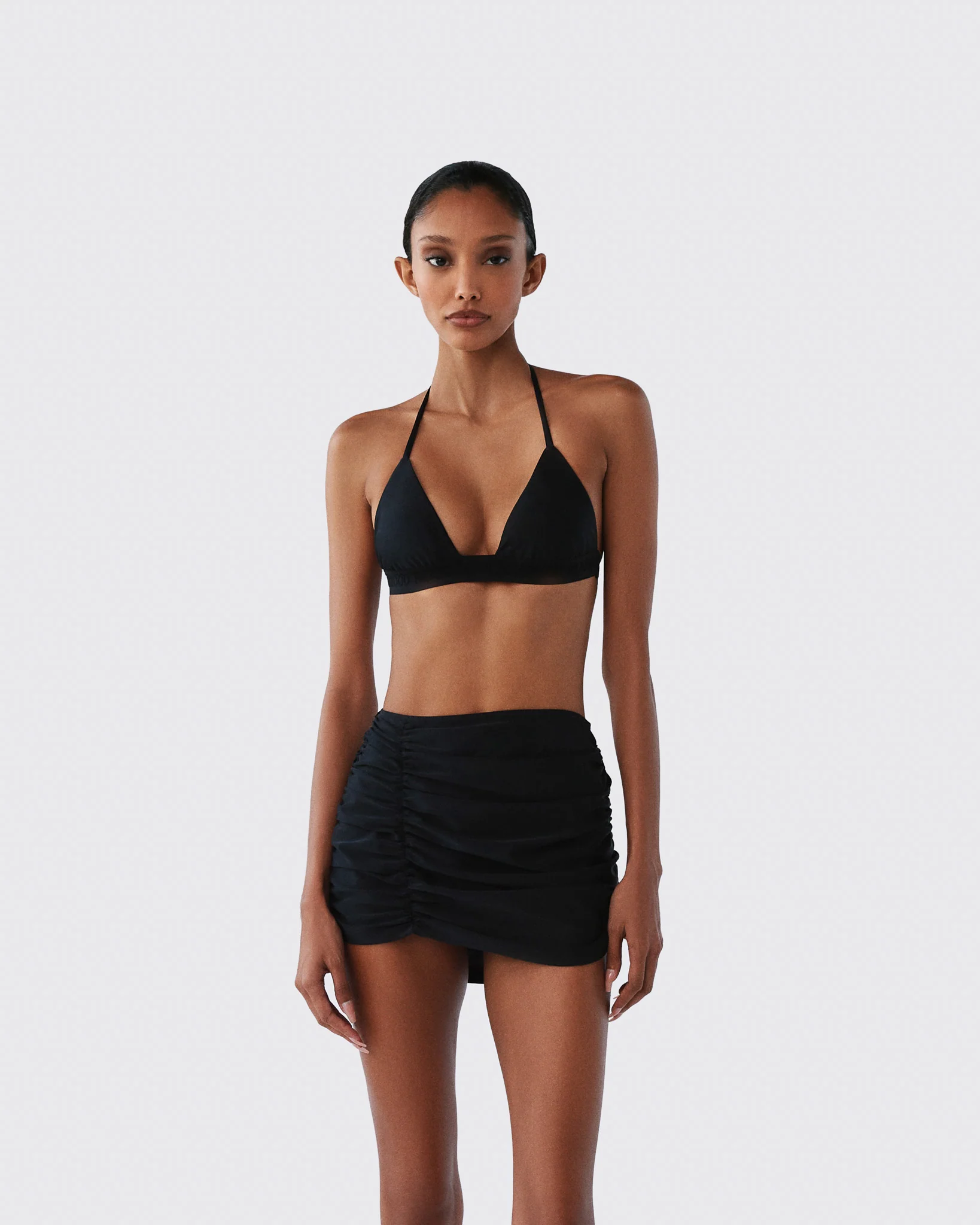 Ruched Swim Skirt - Image 11