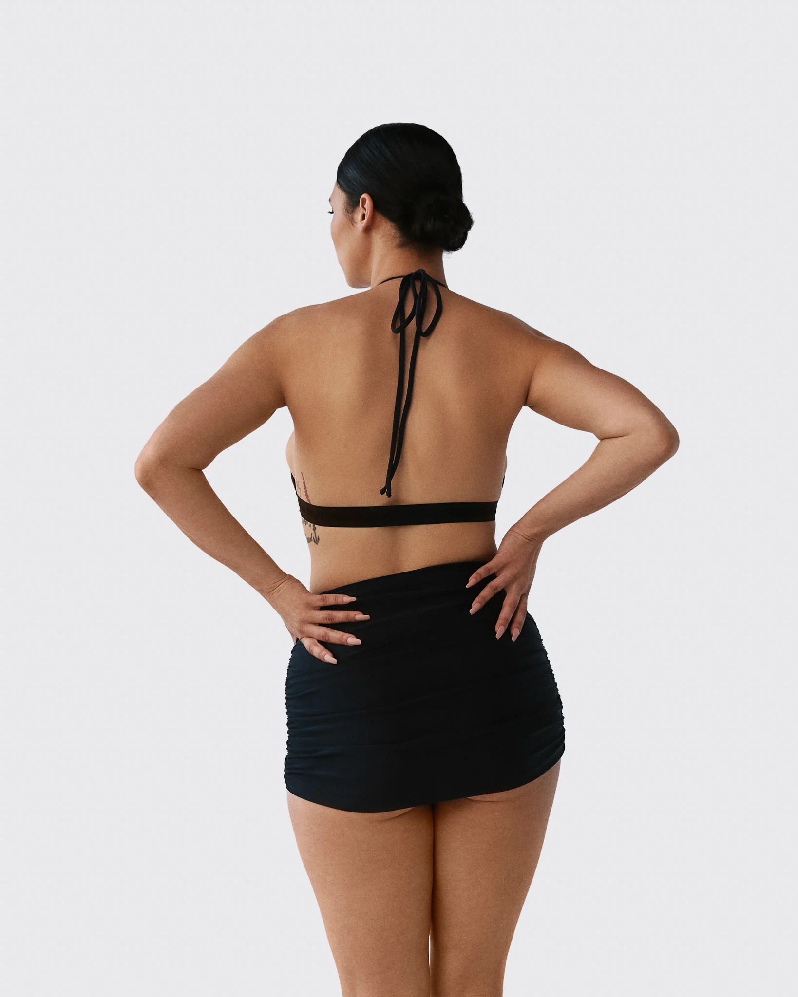 Ruched Swim Skirt - Image 5
