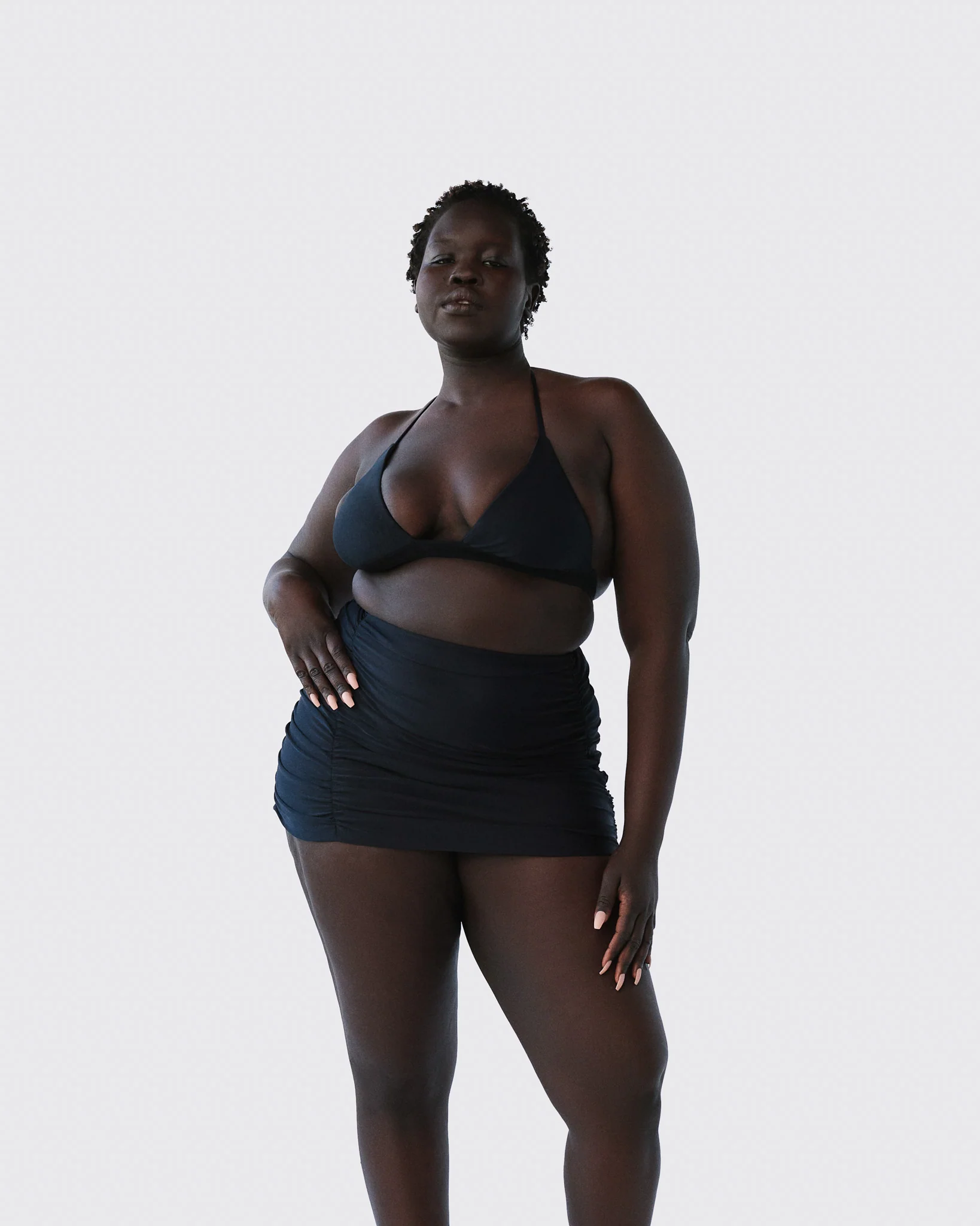 Ruched Swim Skirt - Image 6