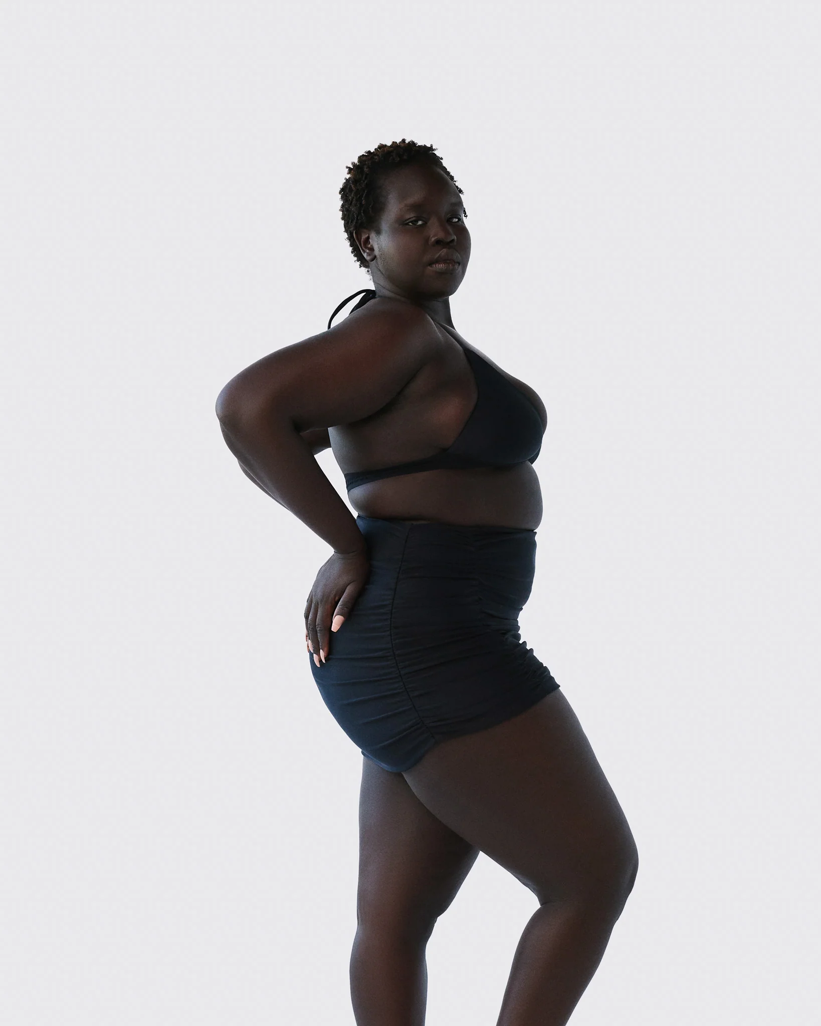 Ruched Swim Skirt - Image 7