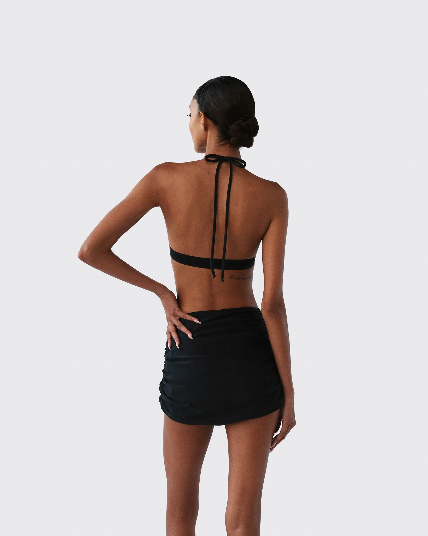 Ruched Swim Skirt - Image 9