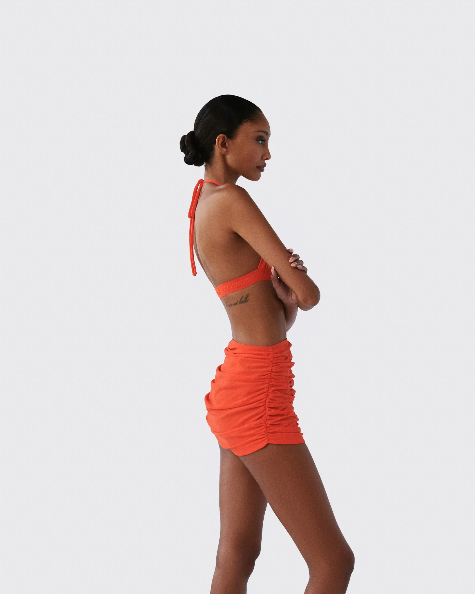 Ruched Swim Skirt - Image 4