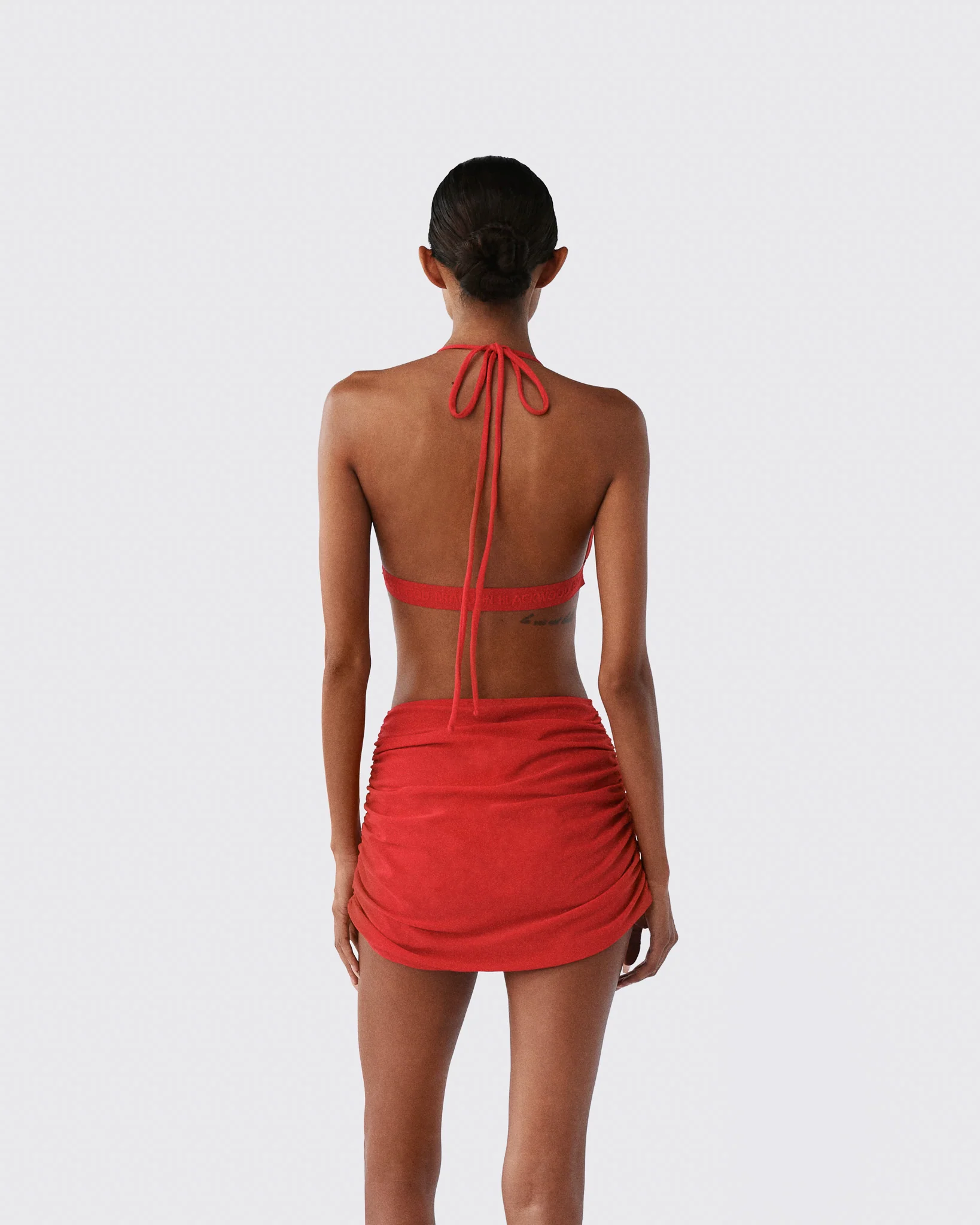 Ruched Swim Skirt - Image 11